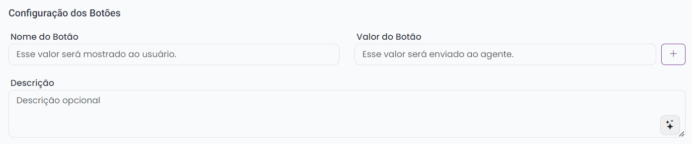 Configurações avançadas